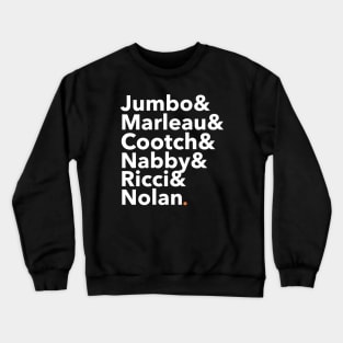 SHARKS - Thornton, Marleau, Couture, Ricci, Nolan, Nabokov Crewneck Sweatshirt